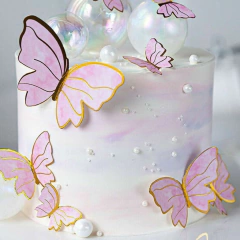 Set x12 mariposas con pinche en internet