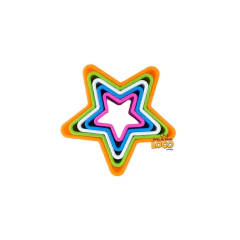 Cortante estrellas x5 - comprar online