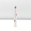 Bengala blanca con lunares rosas