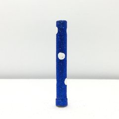 Bengala azul con lunares blancos