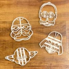 Set cortantes Star Wars x4
