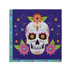 Servilleta calavera mexicana - comprar online