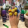 Anillos emoji con luz x5