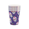 Vasos calavera mexicana