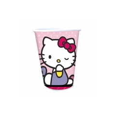 Vasos hello kitty x8