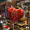 Globo I love you cursiva