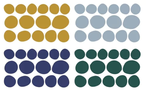 Vinilo mini dot nórdico