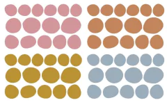 Vinilo mini dot nórdico - comprar online