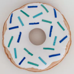 Almohadón Donuts - Dona 38 cm - Algo Bonito Universo Artesanal