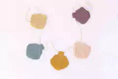 Guirnalda nórdica caracolas