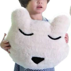 Almohadón piel sintética Perro - Conejo - comprar online