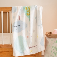 Manta polar soft para bebés - Algo Bonito Universo Artesanal