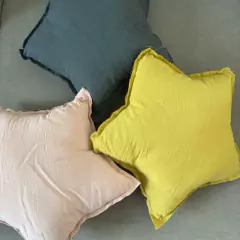 Almohadón estrella Tussor - tienda online