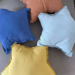 Almohadón estrella Tussor en internet