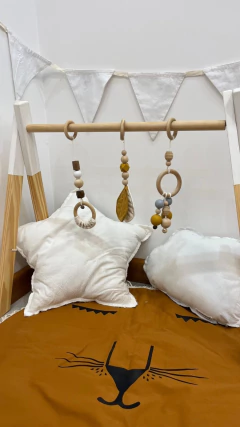 Gimnasio didáctico en madera para bebés - comprar online