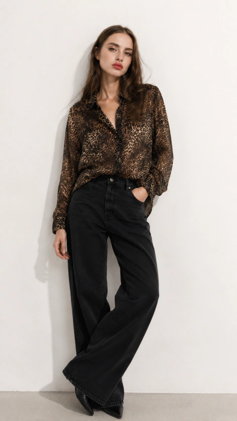 JEAN WIDE LEG DEAN (G4172)