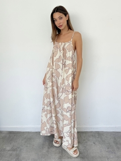 MAXI VESTIDO LARRY (V4149) - comprar online