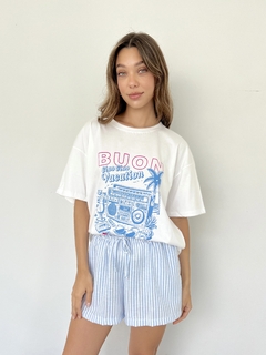 REMERA BUON VIAGGIO (D4299) - tienda online