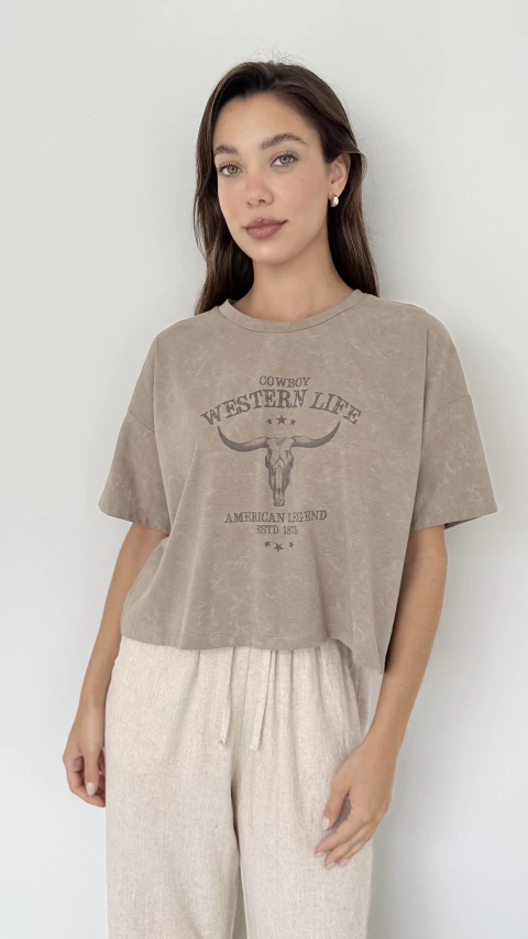 REMERA WESTERN (D10174) - comprar online