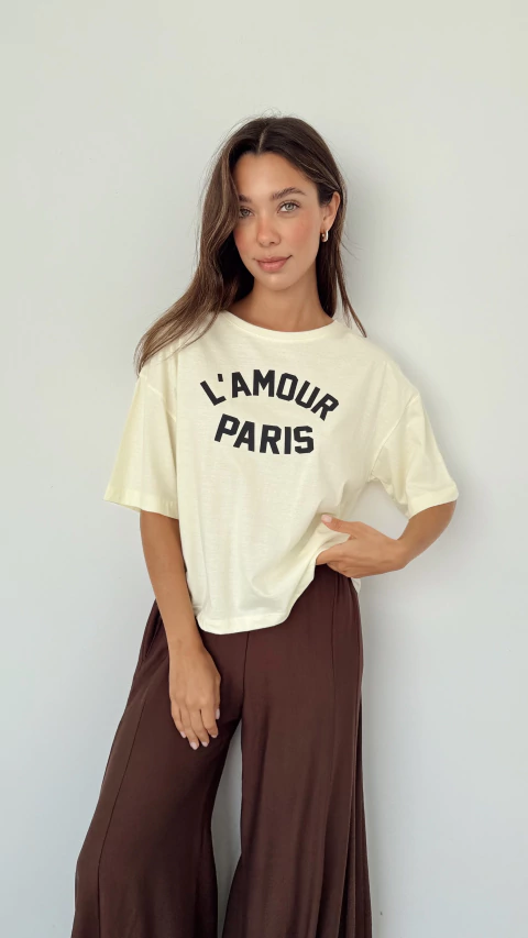 REMERA AMOUR PARIS (D10291) - comprar online