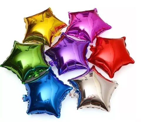 Globos Metalizados Estrellas - 45cm - Deco