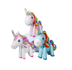 Globo Metalizado 3d Unicornio 4d Caminante Arco Iris en internet