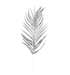 Rama Varas Hojas Navidad Dorada o Plateadas Glitter Deco - comprar online