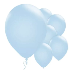 10 Globos Celeste Pastel 12 Pulgadas - comprar online