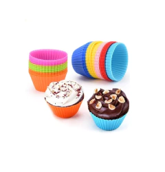 Molde Pirotines Silicona Muffins Cupcakes Antiadherente - comprar online