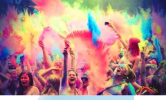 Polvos De Colores Holi Color We Color Egresados X 10 Bolsit