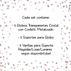 Balloons Toppers para Torta 5 Pulgadas - tienda online