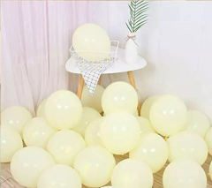 10 Globos Amarillo Pastel 12 Pulgadas en internet