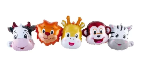 Guirnalda Globo Animalitos De La Selva Safari