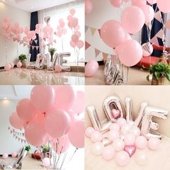 50 Globos Perlados Rosas 10 Pulgadas - comprar online