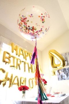 5 Globos Cristal Transparente Piñata 18 Pulg. Sin Confeti en internet