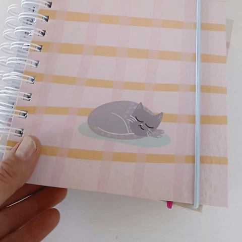 CUADERNO CUADRADO - GATITOS SIESTA - comprar online