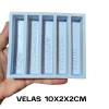 Forma Molde de silicone para velas Boas Vibrações vela Amor - comprar online