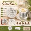 Molde de silicone Vitória-régia Flor de Lótus velas e moldes de silicone na internet