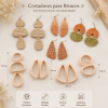 Kit de Cortadores para Brincos Artesanais – 4 Modelos - comprar online