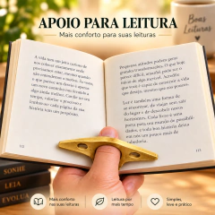 Anel para Leitura Bibliocanto Leitura Livro Suporte para Livros Apoio