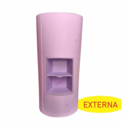 Molde de Silicone para Oratória Vela Gruta Forma para Vela Artesanal 16cm com CAPA - loja online
