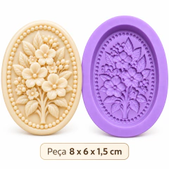 Molde de Silicone Pastilha aromática Gesso Perfumado - comprar online