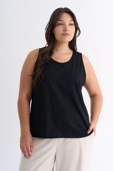 Musculosa FILIPA, Negro - comprar online
