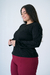 Sweater AVA, Negro - Syes | Ropa juvenil talles grandes tienda online