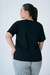 Remera FEDERICA, Negro - Syes | Ropa juvenil talles grandes tienda online