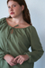 Blusa ALAIA, Verde - EXCLUSIVO ONLINE - comprar online