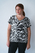 Remera ALICE Animal Print, Camel - Syes | Ropa juvenil talles grandes tienda online