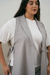 Chaleco PRUE, Gris - Syes | Ropa juvenil talles grandes tienda online