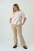 Pantalón flare MADISON, Beige
