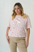 Remera SOLEDAD, Rojo rayado